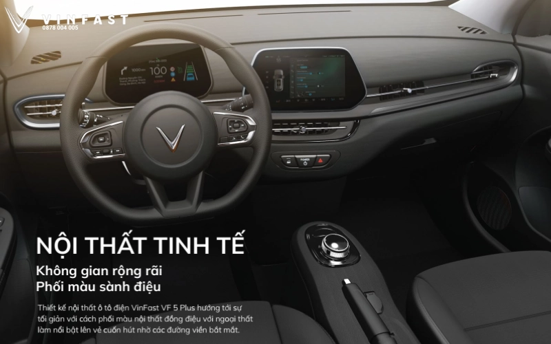 khoang lái vinfast vf5